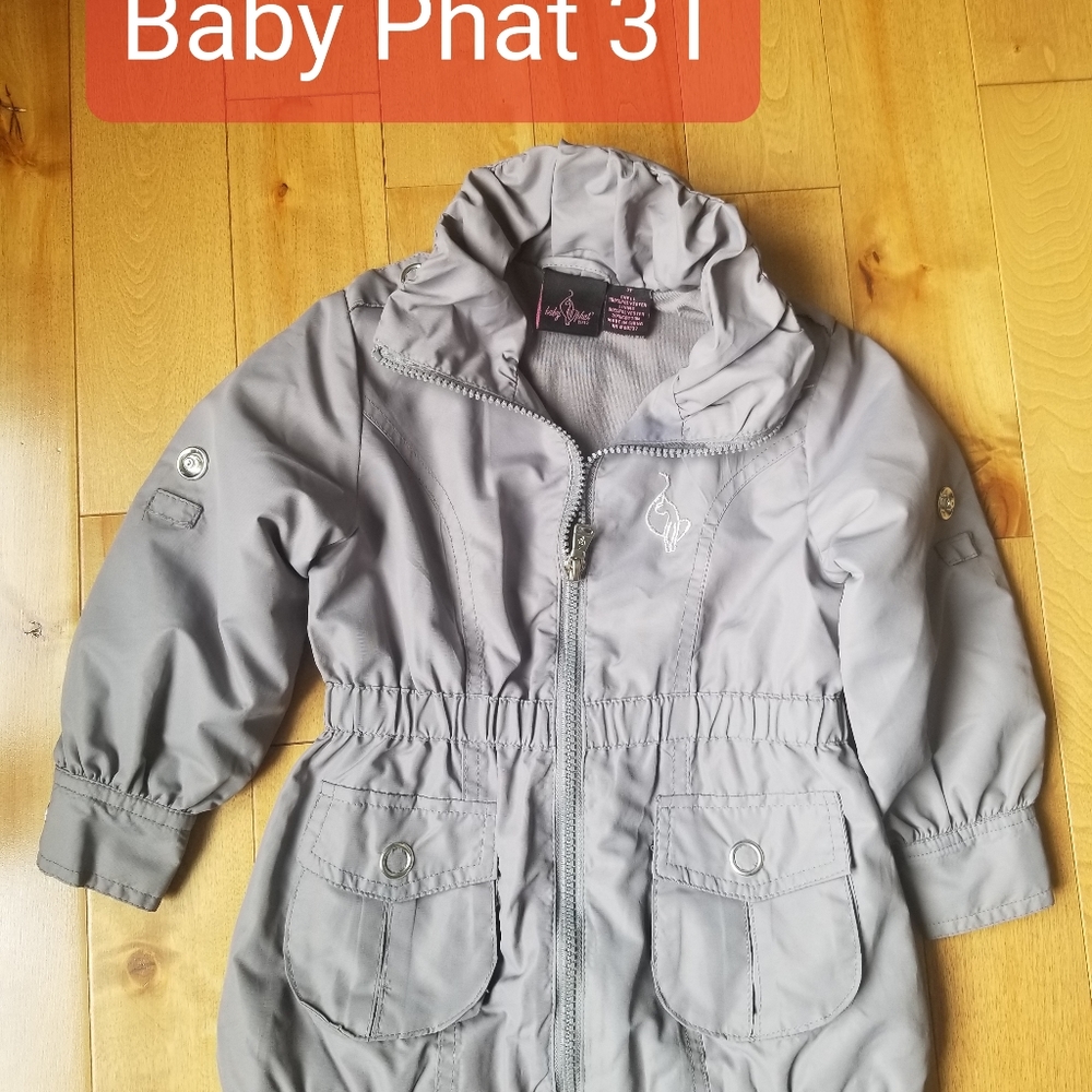 Baby Phat Size 3 T mid-season coat